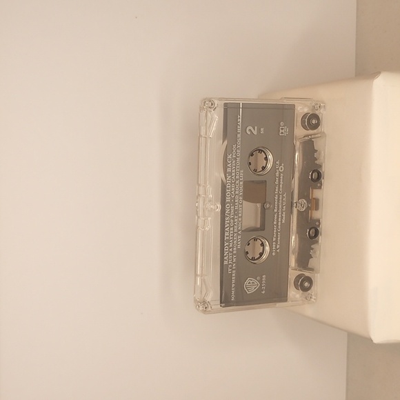 Randy Travis no holdin' back vintage cassette tape 1989 Warner Bros records Inc - Picture 6 of 9